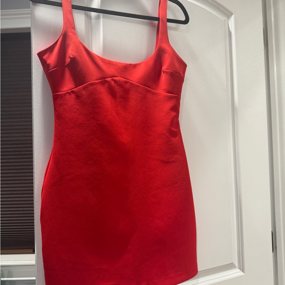 Zara Vibrant Red Dress